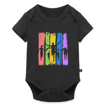 Athletics summer games finish - Baby Premium short-sleeve bodysuit - black - Front