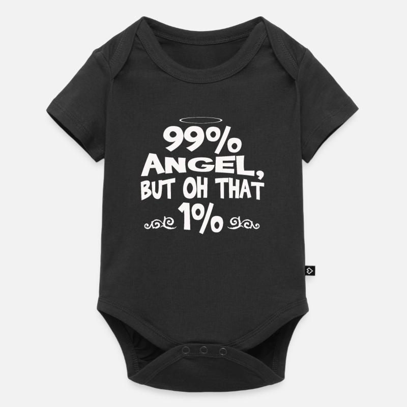 Engel - Baby Premium Kurzarmbody - Schwarz