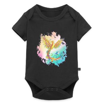 Phénix - Body à manches courtes Premium Bébé - noir - Devant