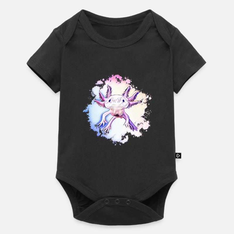 Axolotl - Body à manches courtes Premium Bébé - noir