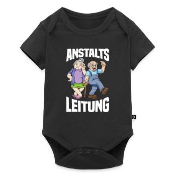 PDL Pflegefachkraft Altenpflege Demenz - Baby Premium Kurzarmbody - Schwarz - Vorne