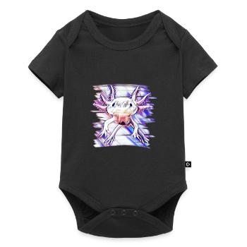 Axolotl - Body à manches courtes Premium Bébé - noir - Devant