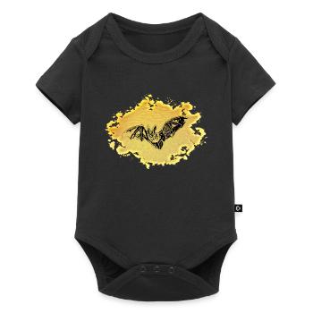 Chauve-souris - Body à manches courtes Premium Bébé - noir - Devant