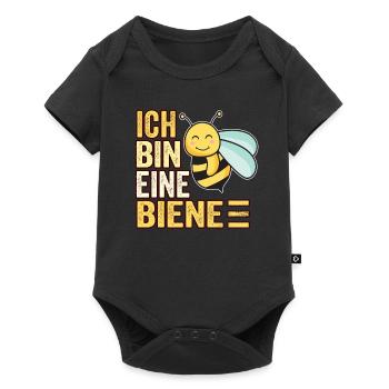 Ich bin eine Biene I Bienenkostüm - Baby Premium Kurzarmbody - Schwarz - Vorne