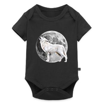 Wolf - Body à manches courtes Premium Bébé - noir - Devant