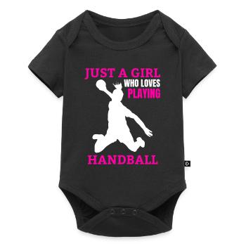 Handball femme femmes handball femmes handball - Body à manches courtes Premium Bébé - noir - Devant