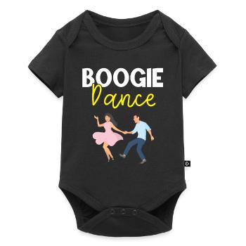 Boogie Woogie Dancer Dancing Paartanz Vintage - Baby Premium Kurzarmbody - Schwarz - Vorne