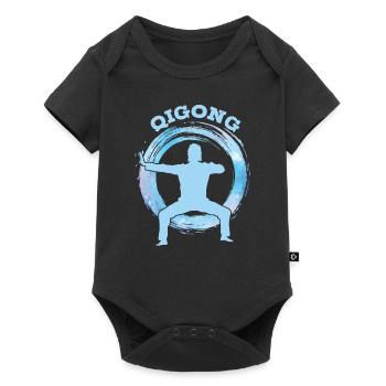 Arts martiaux Qigong - Body à manches courtes Premium Bébé - noir - Devant