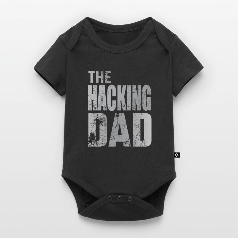 Le Hacking Dad Hacking Père Papa Code ordinateur Body à manches courtes Premium Bébé