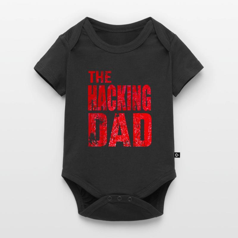 Le Hacking Dad Hacking Père Papa Code ordinateur Body à manches courtes Premium Bébé