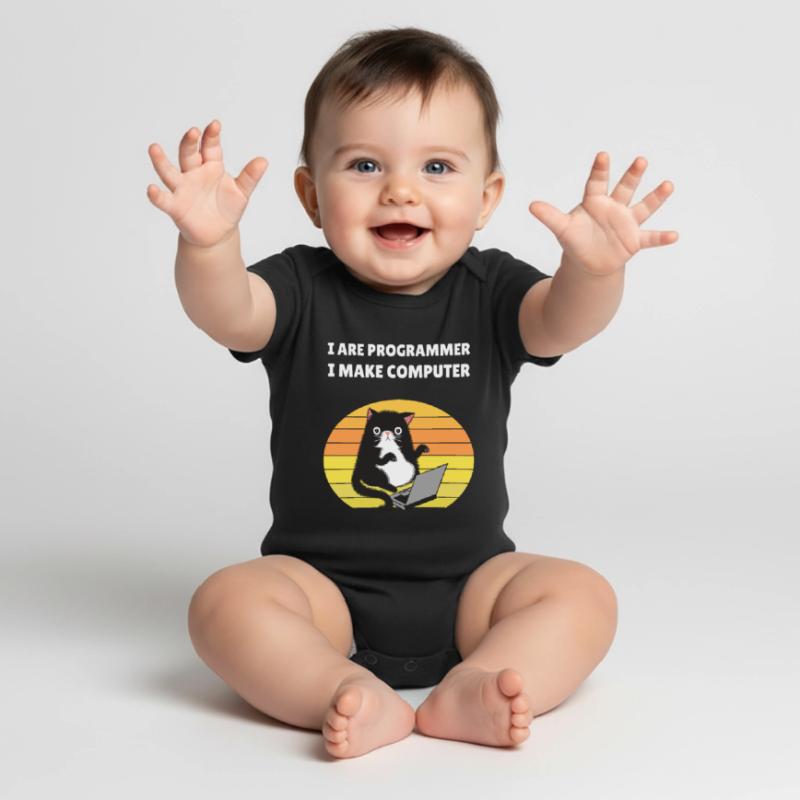 I are Programmer I Make Computer Baby Premium Kurzarmbody