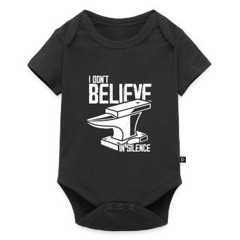 Gifts for blacksmiths | Blacksmith Forging Hobby - Baby Premium short-sleeve bodysuit - black - Front