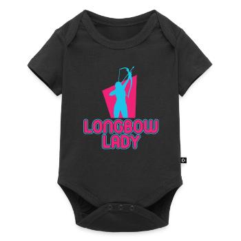 Tir à l’arc Flèche Tir à l’arc Tir à l’arc - Body à manches courtes Premium Bébé - noir - Devant