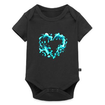 Valentine's Day Valentine's Day - Baby Premium short-sleeve bodysuit - black - Front