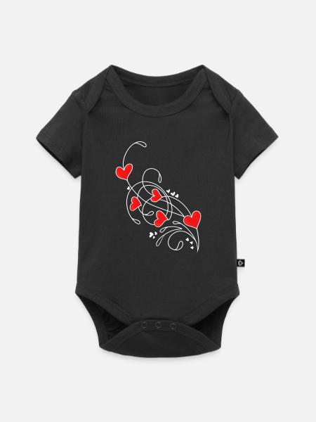 Valentine's Day Valentine's Day - Baby Premium short-sleeve bodysuit - black