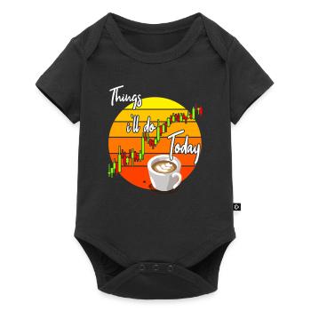 Coffee and Trading - Baby Premium short-sleeve bodysuit - black - Front