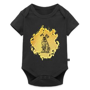 Dalmatian - Baby Premium short-sleeve bodysuit - black - Front