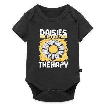 Hobby Jardinier Jardinier Fleur d’Oie - Body à manches courtes Premium Bébé - noir - Devant