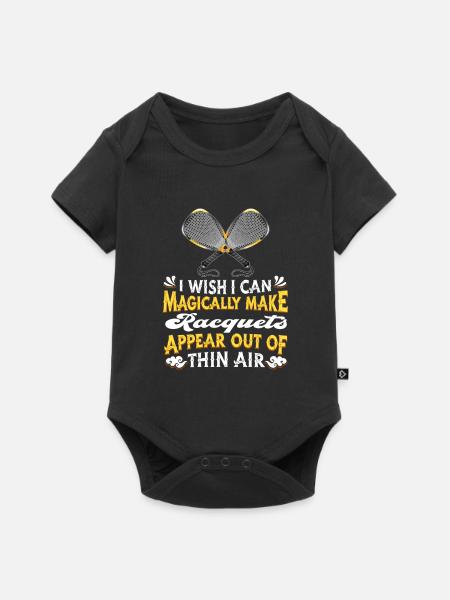 Squash - Baby Premium Kurzarmbody - Schwarz