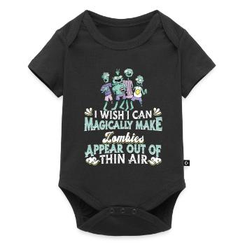 Zombie Monster Halloween - Baby Premium short-sleeve bodysuit - black - Front