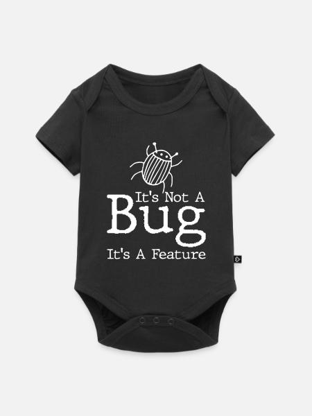 Programmierer Coder Software Entwickler - Baby Premium Kurzarmbody - Schwarz