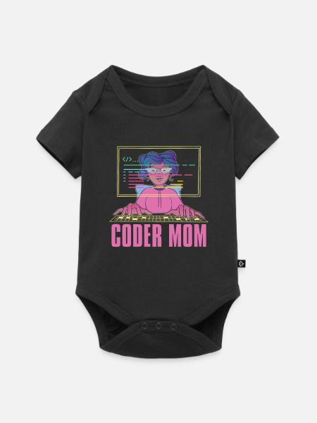 Programmierer Coder Software Entwickler - Baby Premium Kurzarmbody - Schwarz
