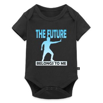 The Future Belongs To Me - Baby Premium short-sleeve bodysuit - black - Front
