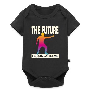 The Future Belongs To Me - Baby Premium short-sleeve bodysuit - black - Front