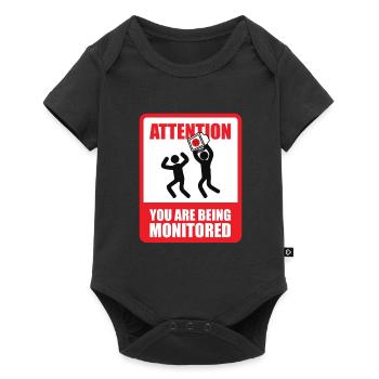 Programmierer Coder Software Entwickler - Baby Premium Kurzarmbody - Schwarz - Vorne