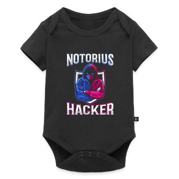 Programmierer Coder Software Entwickler - Baby Premium Kurzarmbody - Schwarz - Vorne