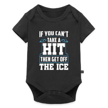If you don't score for hockey players and fans - Baby Premium short-sleeve bodysuit - black - Front