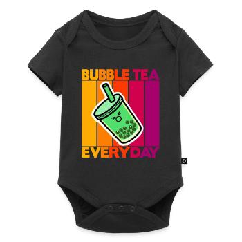 Bubble Tea Everyday - Baby Premium short-sleeve bodysuit - black - Front