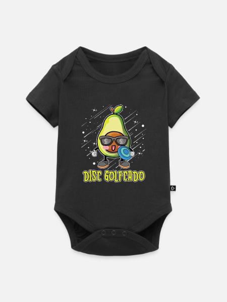 Frisbee Golf - Baby Premium Kurzarmbody - Schwarz