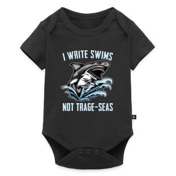 Ich Schreibe Swims Not Trage-seas Für Hailiebhaber - Baby Premium Kurzarmbody - Schwarz - Vorne