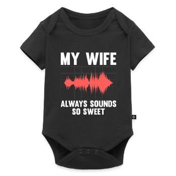 Tontechniker Sound Audio Engineer - Baby Premium Kurzarmbody - Schwarz - Vorne
