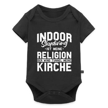 Indoor Skydiving - Baby Premium short-sleeve bodysuit - black - Front