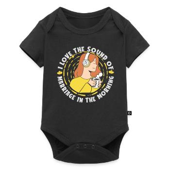 Tontechniker Sound Audio Engineer - Baby Premium Kurzarmbody - Schwarz - Vorne
