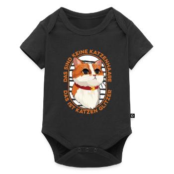Cat Rental Cat Domestic Cat - Baby Premium short-sleeve bodysuit - black - Front