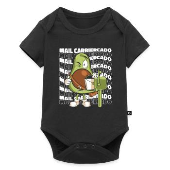 Postman Letter Courier Postman - Baby Premium short-sleeve bodysuit - black - Front