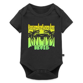Baia do Sancho - Brazil - Baby Premium short-sleeve bodysuit - black - Front