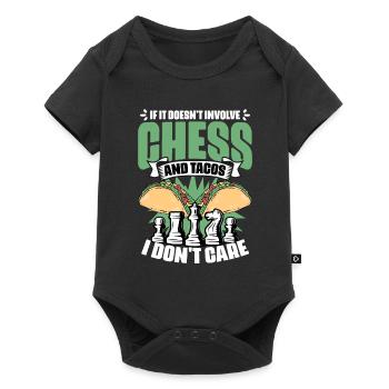 Funny board game humor for a - Baby Premium short-sleeve bodysuit - black - Front