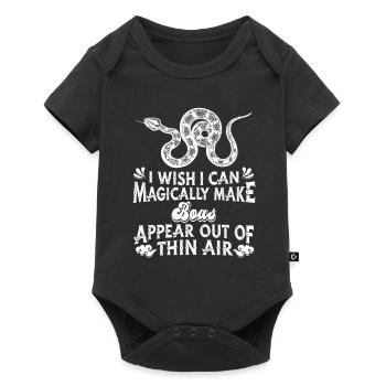 Boa Constrictor Snake - Baby Premium short-sleeve bodysuit - black - Front