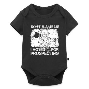 Prospecteur - Body à manches courtes Premium Bébé - noir - Devant