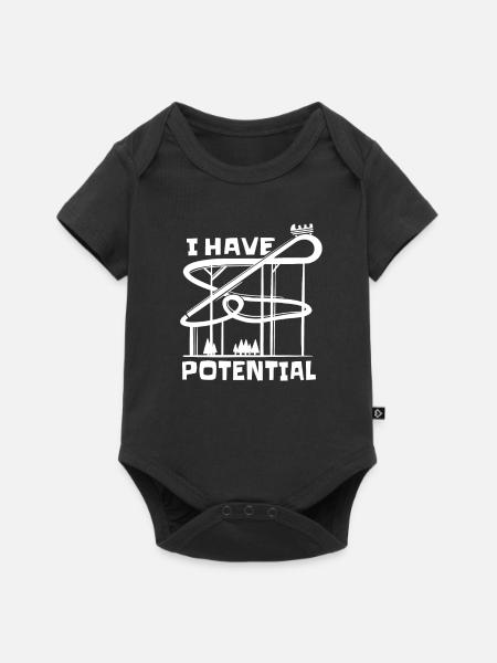 Physik Physiker - Baby Premium Kurzarmbody - Schwarz