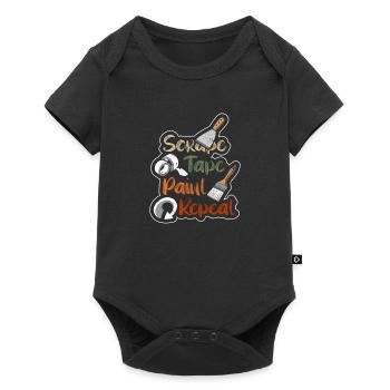 Painter Varnisher Present Painter Painting Brush - Baby Premium short-sleeve bodysuit - black - Front