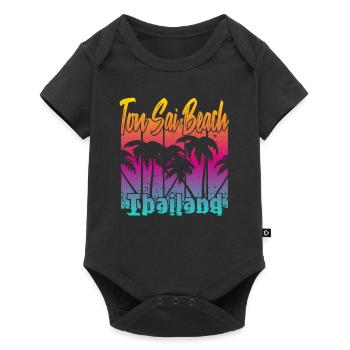 Ton Sai Beach Thailand - Baby Premium short-sleeve bodysuit - black - Front