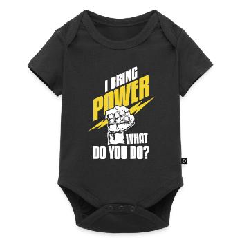 Électricien Ingénieur électricien Technicien en électronique - Body à manches courtes Premium Bébé - noir - Devant