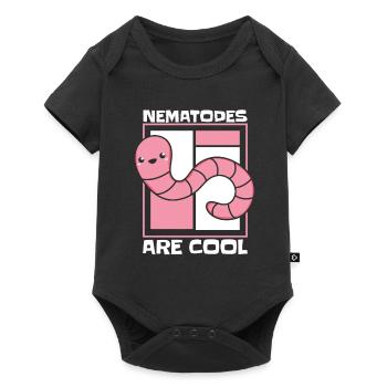 Biologiste scientifique en biologie - Body à manches courtes Premium Bébé - noir - Devant