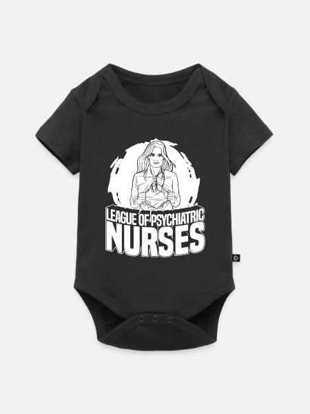 Krankenschwester - Baby Premium Kurzarmbody - Schwarz