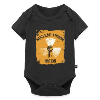 Physik Physiker - Baby Premium Kurzarmbody - Schwarz - Vorne